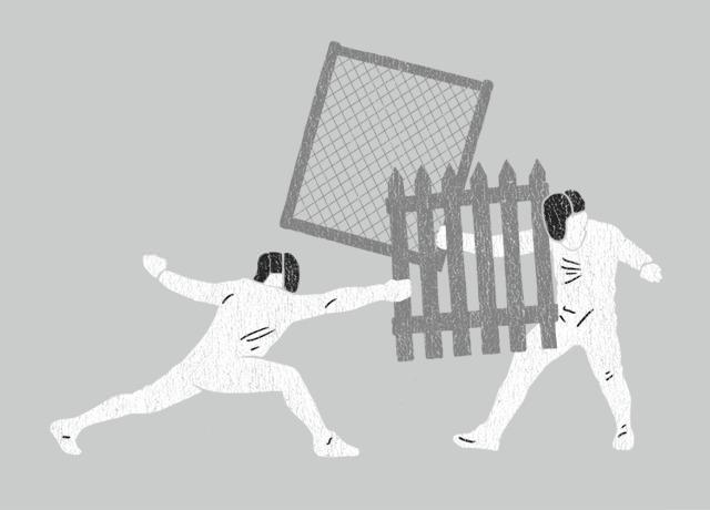 fencing - meme