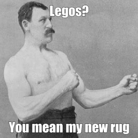 Overly manly man at his finest - meme