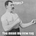 Overly manly man at his finest