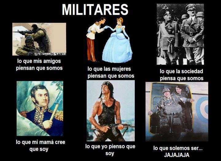 militares... - meme