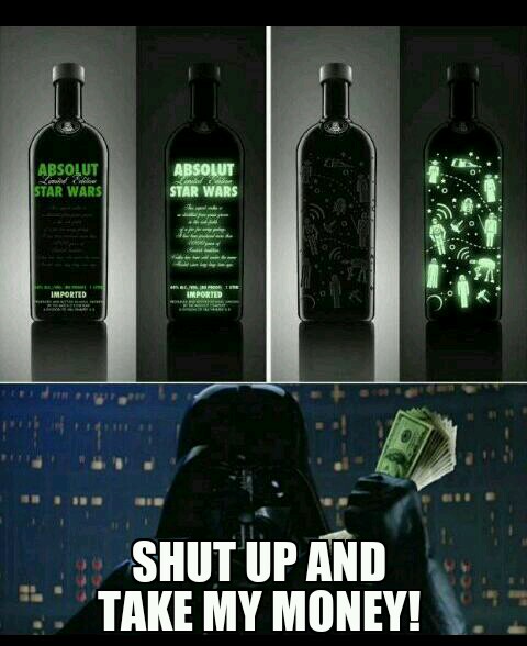 I wonder what would happen if a Jedi got really drunk. - meme