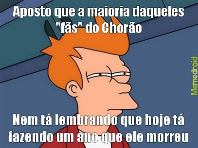 #RIPChorão - meme