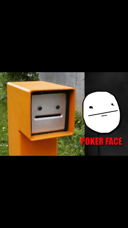 pokerface - meme