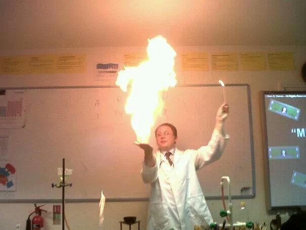 Average Chemistry Lesson......... - meme