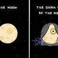 the moon/the dark side of the moon