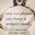 only two phrases....