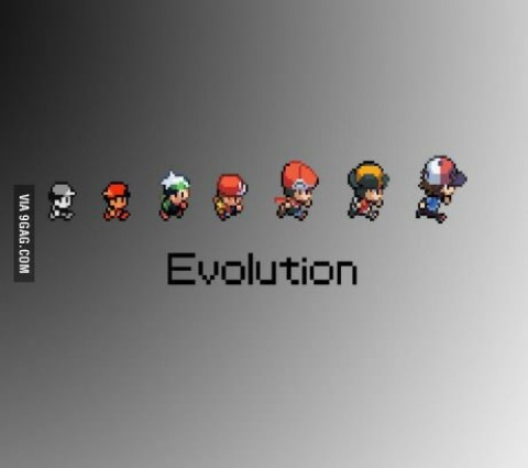 Evolucion pokemon - meme