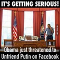 putin him out of your facebook