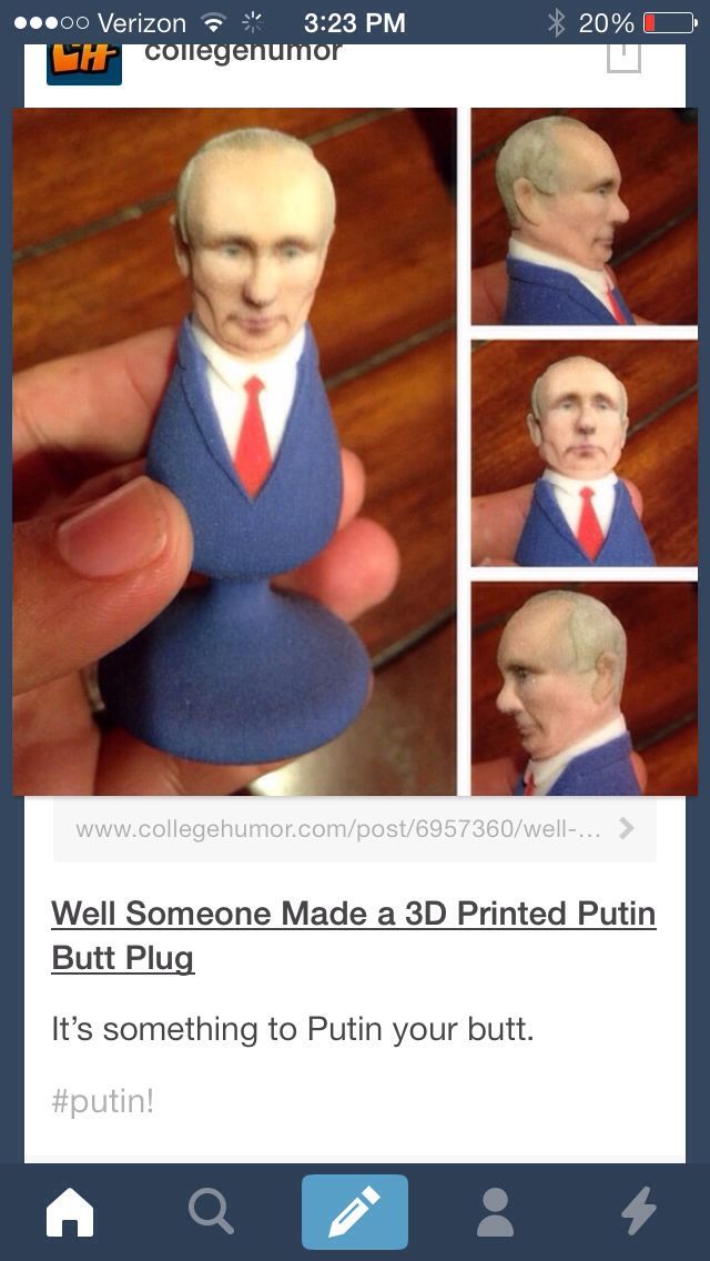 Putin butt  - meme
