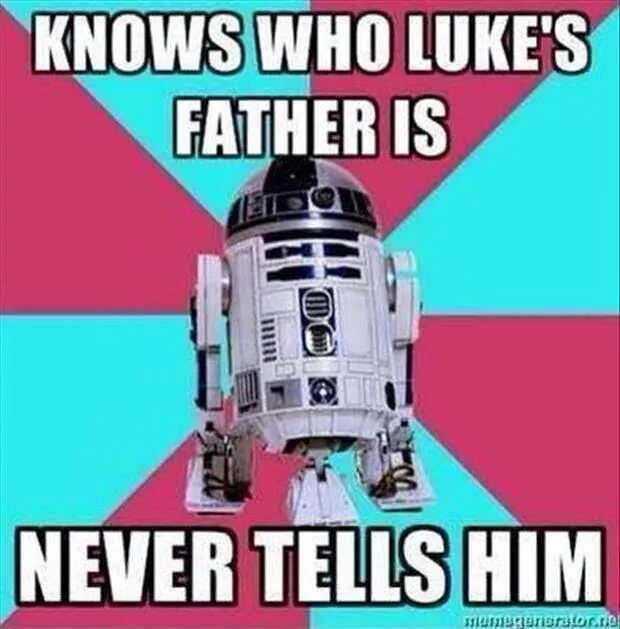 Scumbag R2D2. May the 4th be with you tomorrow! - meme