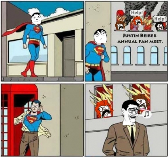Superman, grande - meme