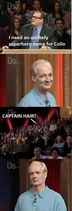 captain hair to the rescue - meme