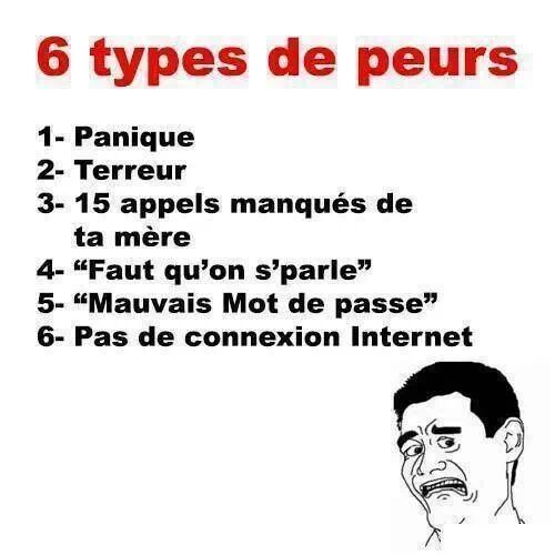6 types... - meme