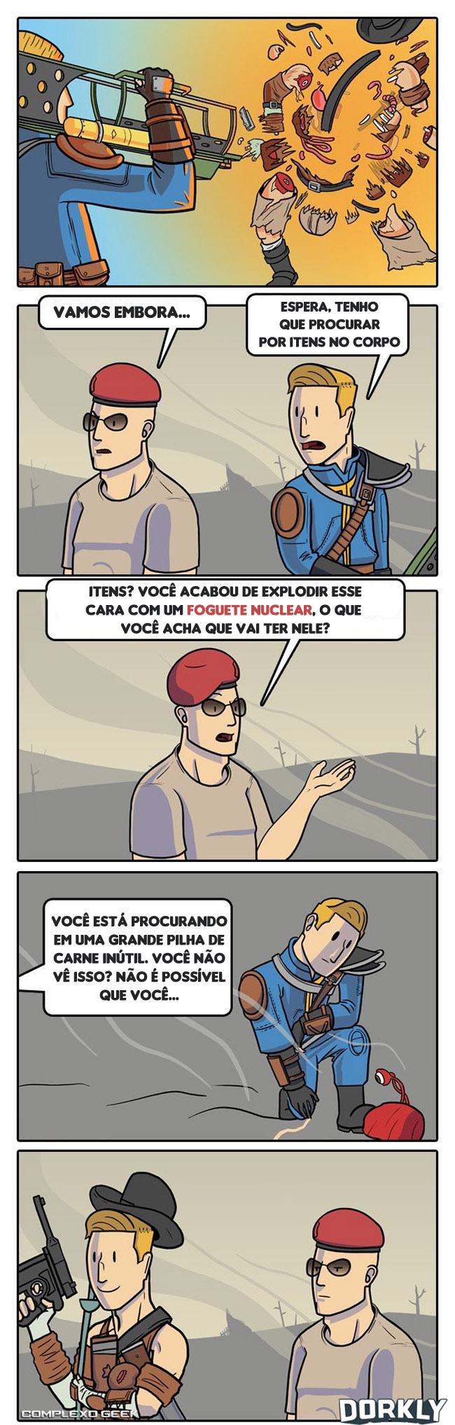 A lógica dos jogos em primeira pessoa - Meme by Edenhazard :) Memedroid