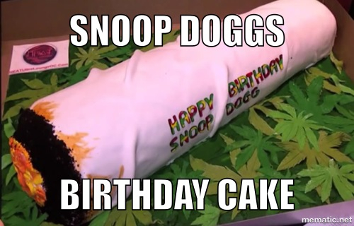 Snoop Doggs Birthday Cake - meme