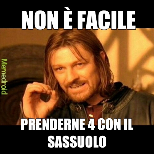Sassuolo-Milan - meme