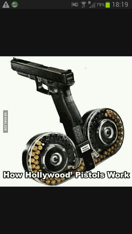 Hollywood guns - meme