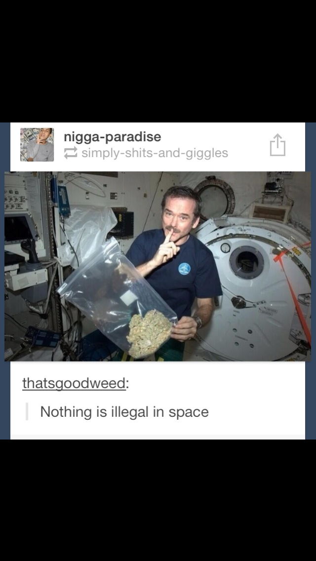 So high he's in outer space - meme