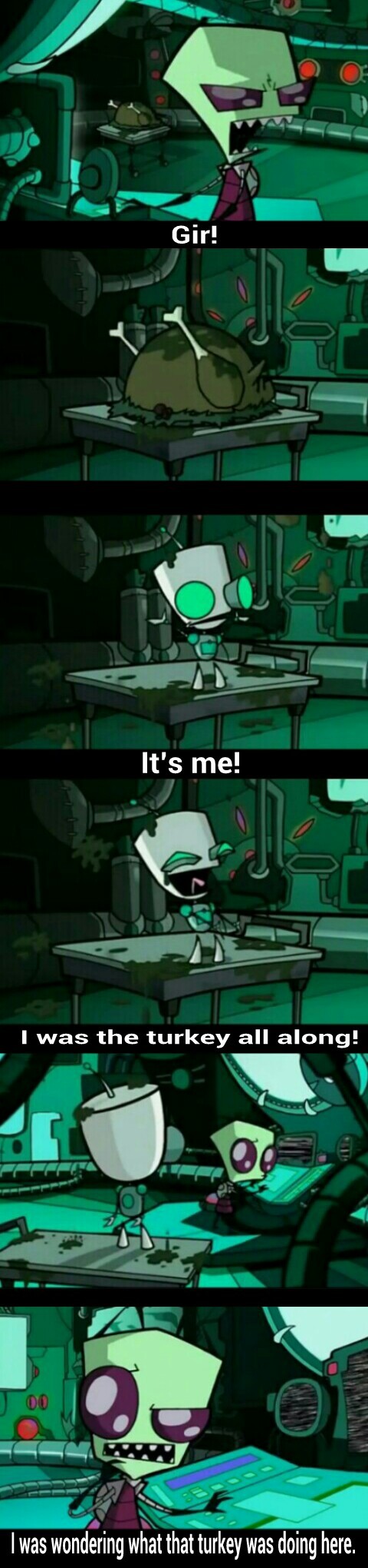 I was the turkey! - meme