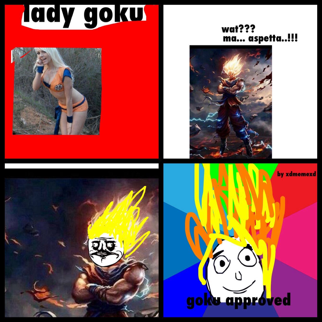 Goku approvas xd - meme