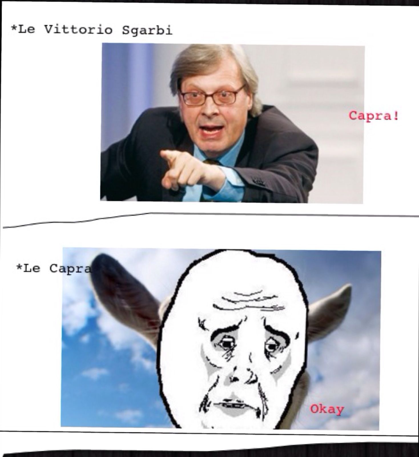 Cito: Vittorio Sgarbi ; Gesù ; The.Stewe - meme