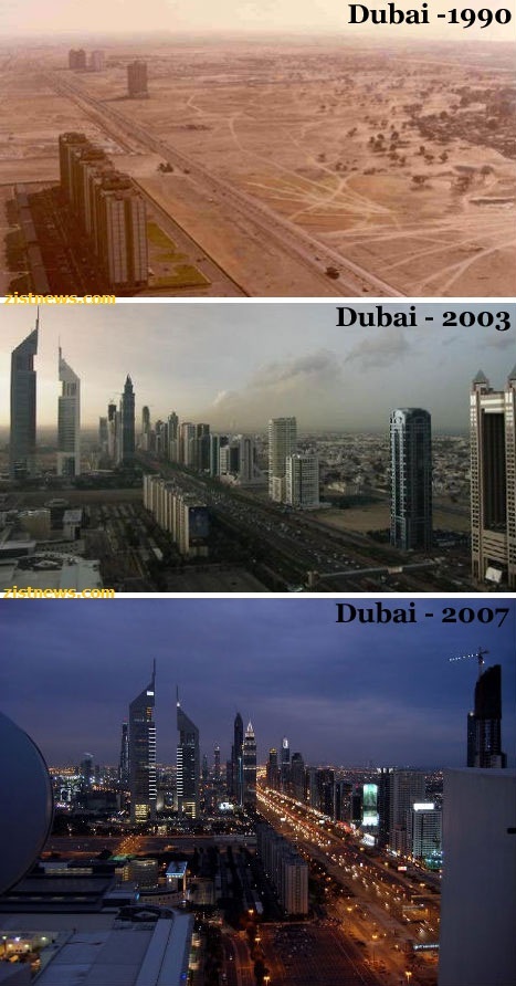 Dubai in 3 times! - meme