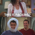 When Chandler & Joey Played With Bubblewrap