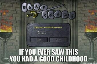 Title had a good childhood - meme