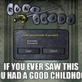 Title had a good childhood