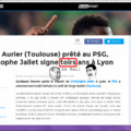 Big fail sur le site Eurosport.fr