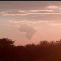 I live in Africa. This cloud looks like it