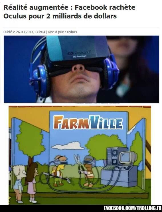 oculus rift facebook - meme