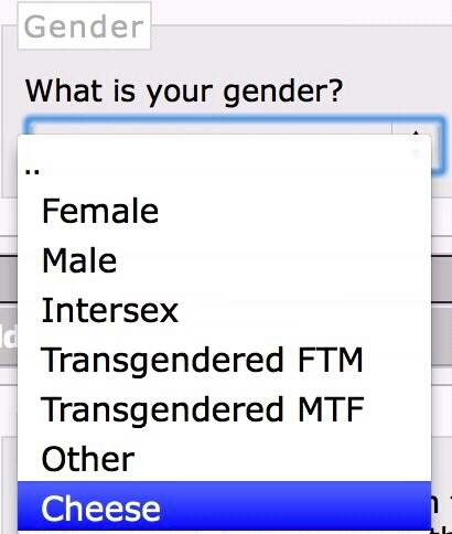 your gender ? - meme