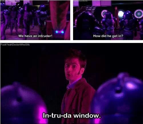Title loves Doctor Who - meme