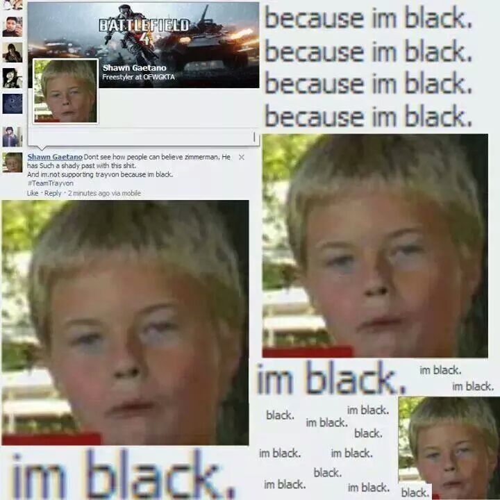 black. - meme