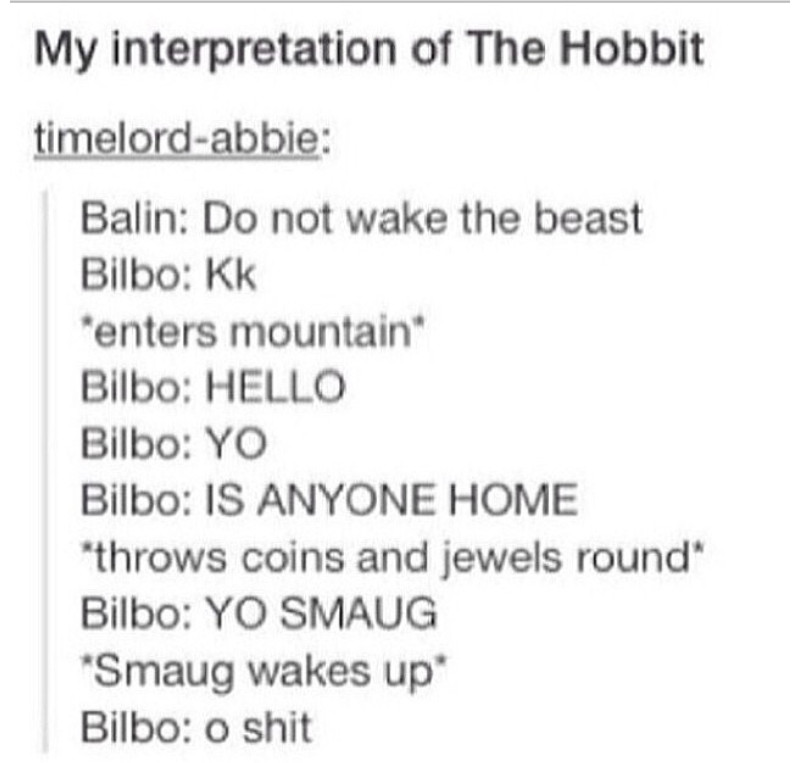 hobbit - meme