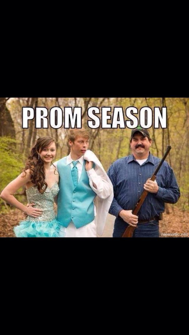 There is deer season, then there is prom season  - meme