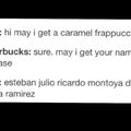 This is what happens when you have a mexican name!!