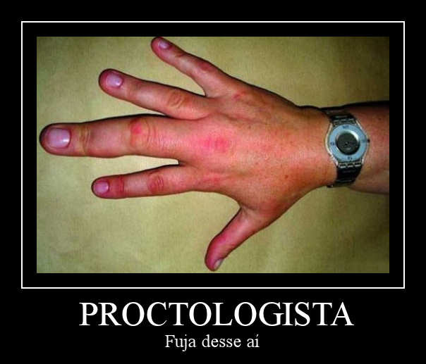 proctologista - meme