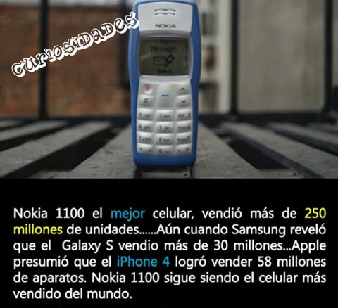 Nokia siempre arriba - meme