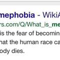 I think everyone has mephobia at one time or another
