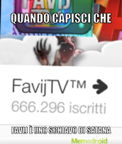 Favij assatanato - meme
