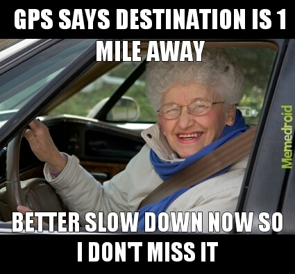 Granny Drivers - meme